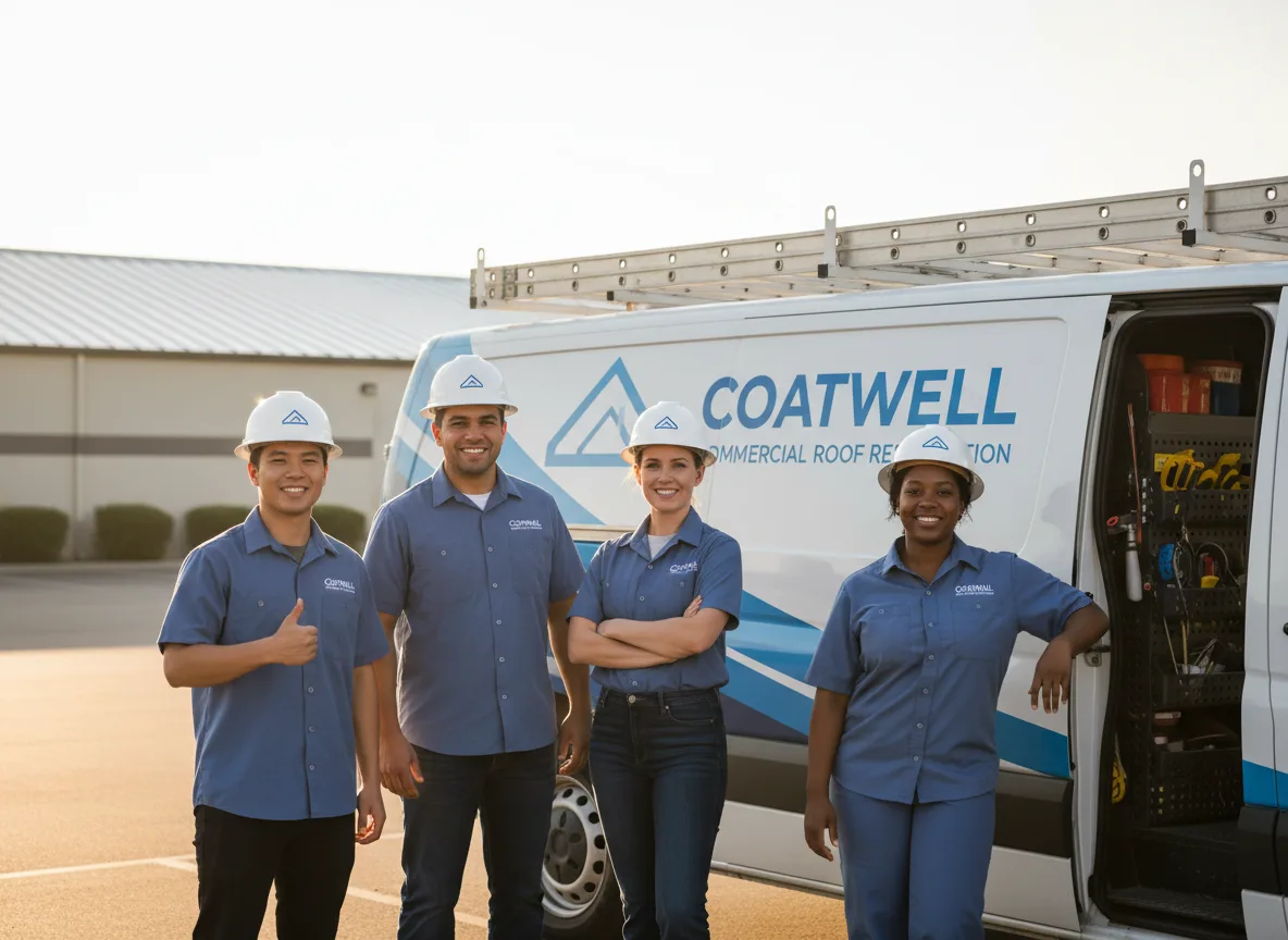Commercial roof coating company in Spirit Lake, IA